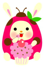 Pukki of ladybug rabbit No.2 sticker #1409517