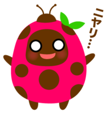Pukki of ladybug rabbit No.2 sticker #1409526
