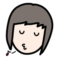 Women 001 sticker #1409587