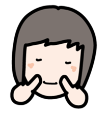 Women 001 sticker #1409601