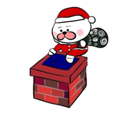 Furoshiki nyanko Matsukichi Winter story sticker #1409680