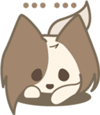 Mogu's pet-Papillon (Didi) sticker #1409724