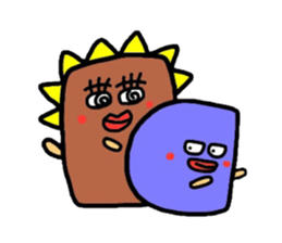 Mr. Moon And her companions Meg Part10 sticker #1409880