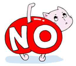 red pants cat sticker #1410625