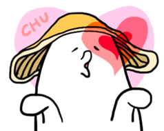 ENIKKIMAN-MUSHROOM- sticker #1411020