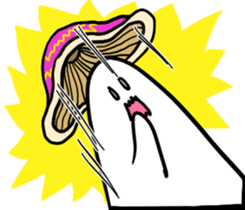 ENIKKIMAN-MUSHROOM- sticker #1411021