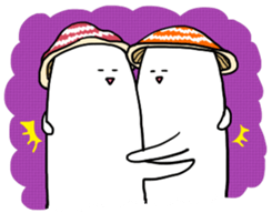 ENIKKIMAN-MUSHROOM- sticker #1411023