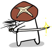 ENIKKIMAN-MUSHROOM- sticker #1411041