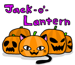 CAT HALLOWEEN sticker #1411410