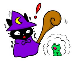 CAT HALLOWEEN sticker #1411417