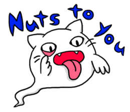 CAT HALLOWEEN sticker #1411421