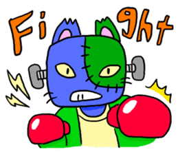 CAT HALLOWEEN sticker #1411423