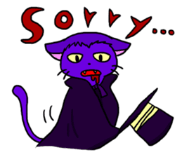 CAT HALLOWEEN sticker #1411428