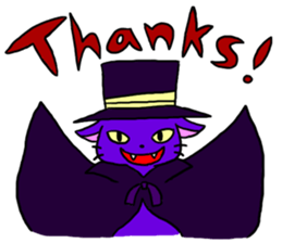 CAT HALLOWEEN sticker #1411429