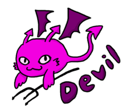 CAT HALLOWEEN sticker #1411430