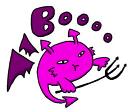 CAT HALLOWEEN sticker #1411431