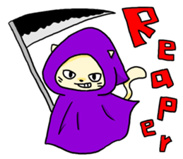 CAT HALLOWEEN sticker #1411434