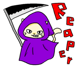 CAT HALLOWEEN sticker #1411434