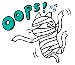 CAT HALLOWEEN sticker #1411439