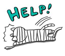 CAT HALLOWEEN sticker #1411440