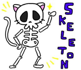 CAT HALLOWEEN sticker #1411442