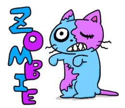 CAT HALLOWEEN sticker #1411443