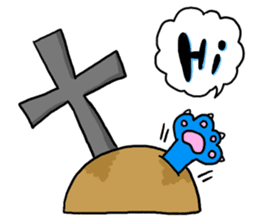 CAT HALLOWEEN sticker #1411446