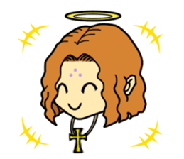 Whisper of angel and devil sticker #1411491