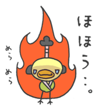 Topknot hairstyle. sticker #1411775