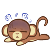 Kawaii Monkey Aren Stickers sticker #1412176