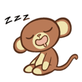 Kawaii Monkey Aren Stickers sticker #1412181