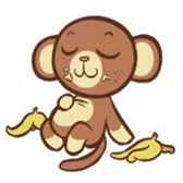 Kawaii Monkey Aren Stickers sticker #1412192