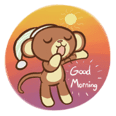 Kawaii Monkey Aren Stickers sticker #1412208