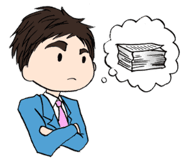 Yu Prime filled with work&personal life sticker #1412342