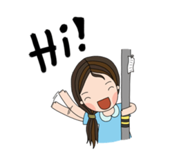 Khun Lamun, first met sticker #1412890