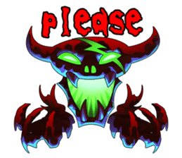 Fierce devil of Seele sticker #1413007