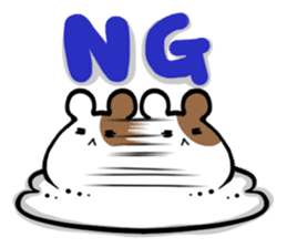 Melty Hamster sticker #1413221