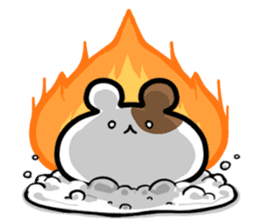 Melty Hamster sticker #1413233