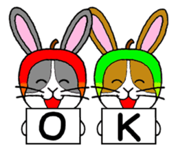 Rabirin and Rabipple sticker #1413573