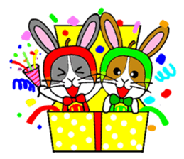 Rabirin and Rabipple sticker #1413578