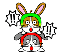 Rabirin and Rabipple sticker #1413588