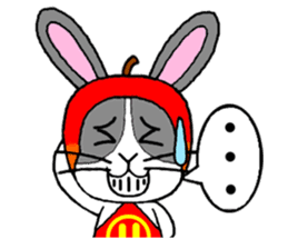 Rabirin and Rabipple sticker #1413596