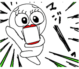 eyelips sticker #1414008