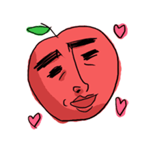 Mr.Apple. My brother! sticker #1414056