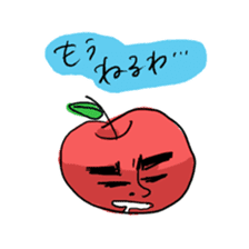 Mr.Apple. My brother! sticker #1414068