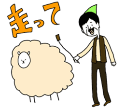 yurusuta:A middle-aged male/Costume play sticker #1414662