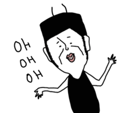 yurusuta:A middle-aged male/Costume play sticker #1414683