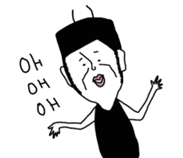 yurusuta:A middle-aged male/Costume play sticker #1414683