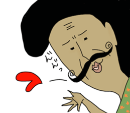 yurusuta:A middle-aged male/Costume play sticker #1414689