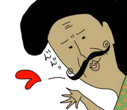 yurusuta:A middle-aged male/Costume play sticker #1414689